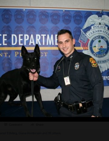 Cop writes letter to his K-9 Officer Pens A Touching Letter To His K-9 Partner