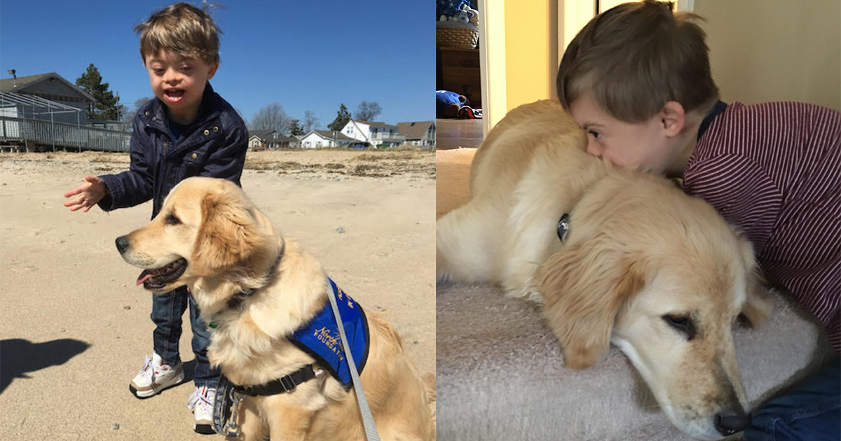 Puppy Changed The Life Of A Boy With Down Syndrome And Autism