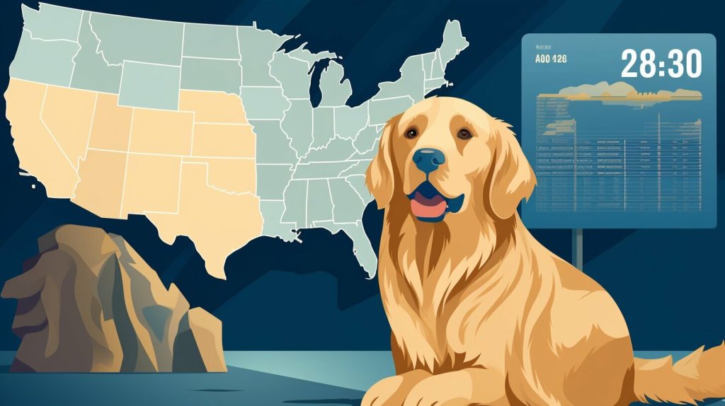 Golden Retriever Price by State