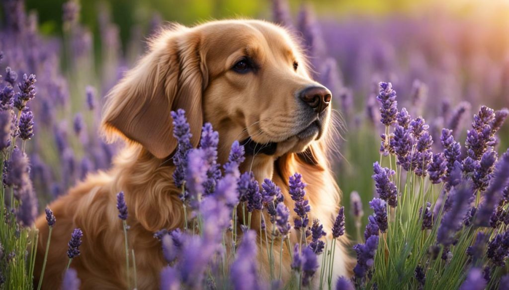 Lavender essential oil for dogs