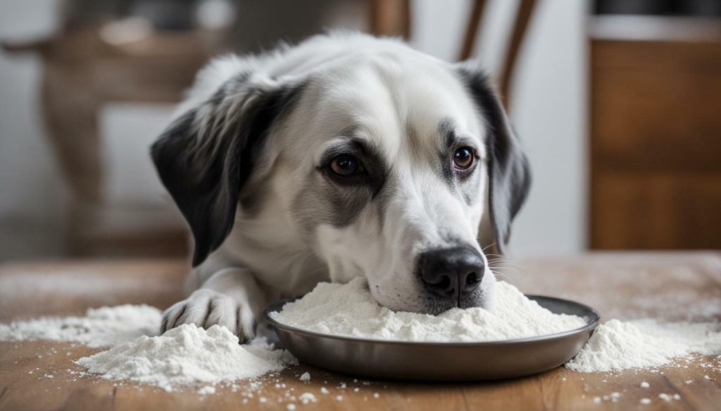 Potential Risks of Feeding Dogs Flour