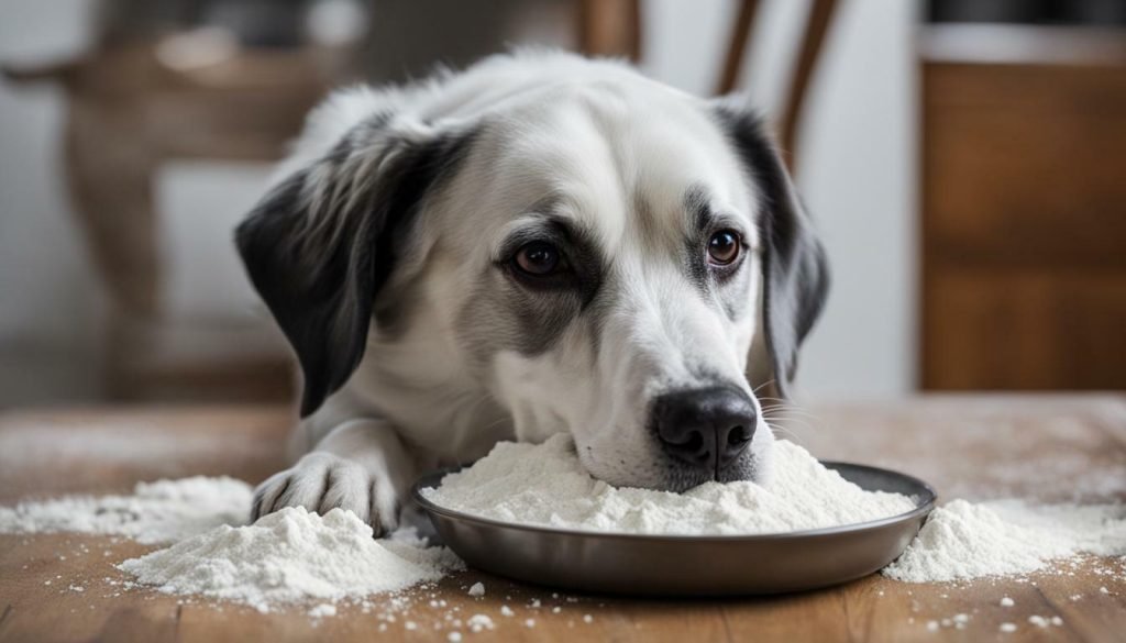 Potential Risks of Feeding Dogs Flour