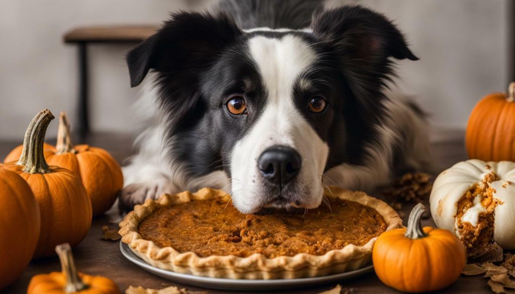 Signs of Pumpkin Pie Ingestion in Dogs