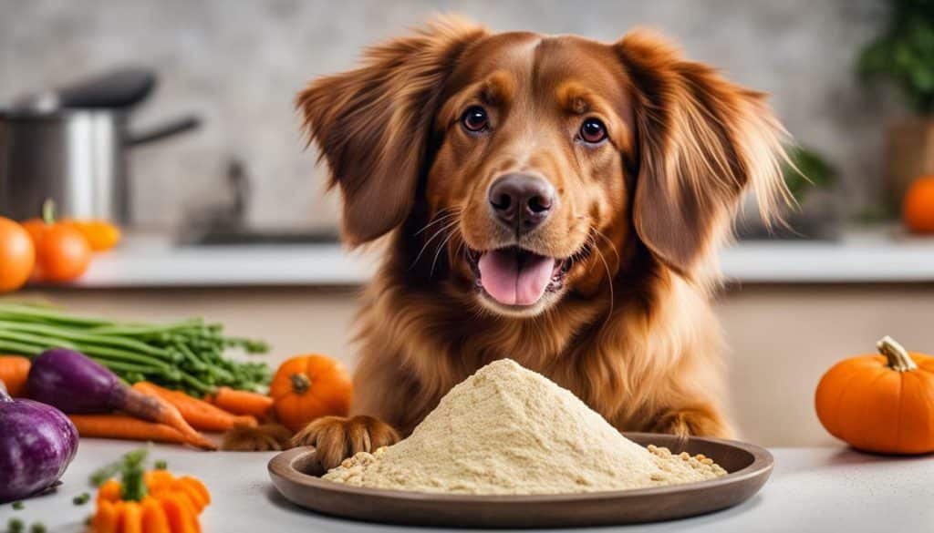 benefits of dogs eating flour