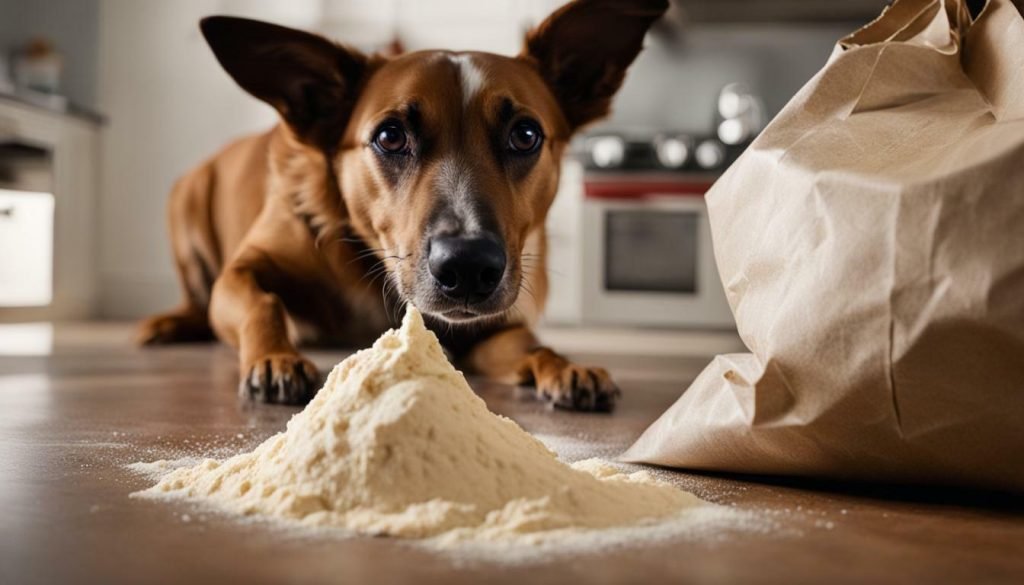 can dogs eat flour