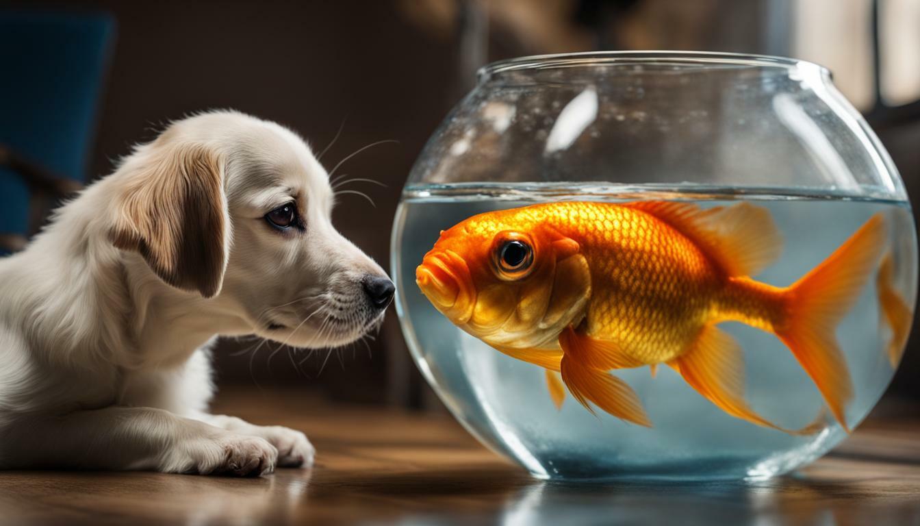 can dogs eat goldfish