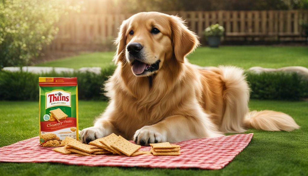 can dogs eat wheat thins