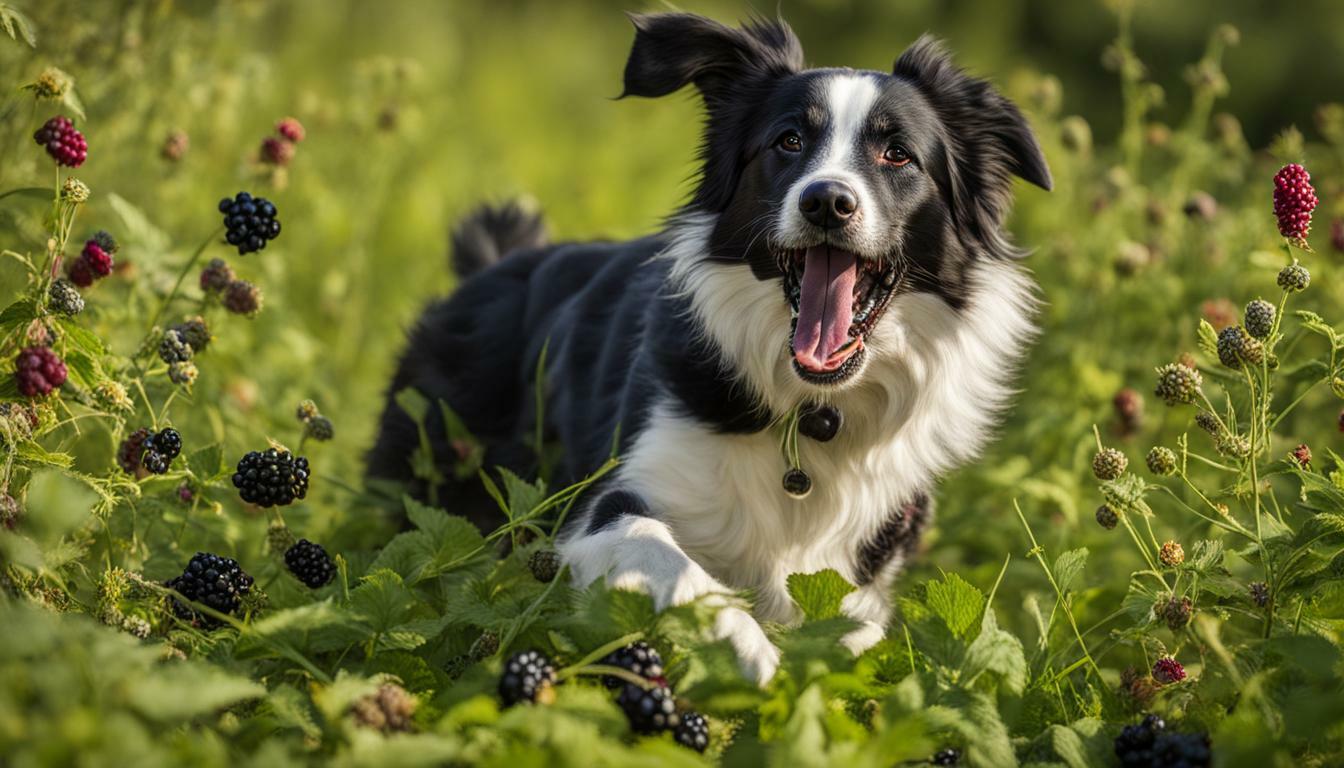 can dogs have blackberries