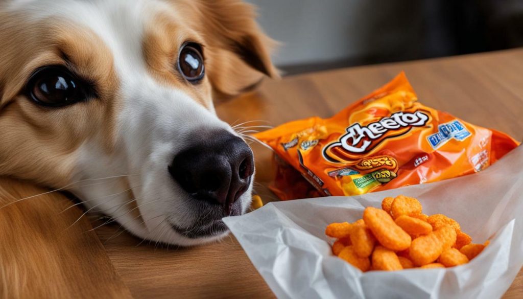 can my dog eat cheetos