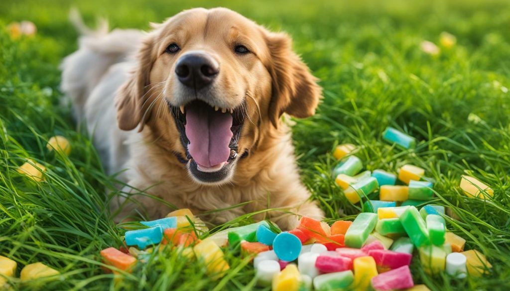 dog-friendly chewing gum
