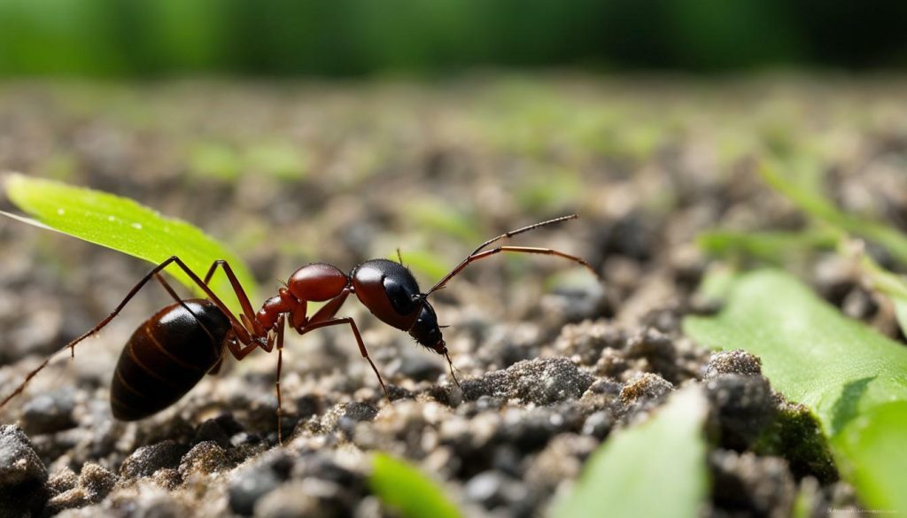 giant ant foraging