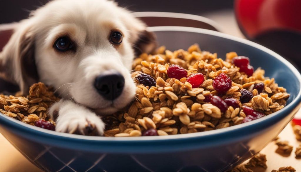 granola and canine health