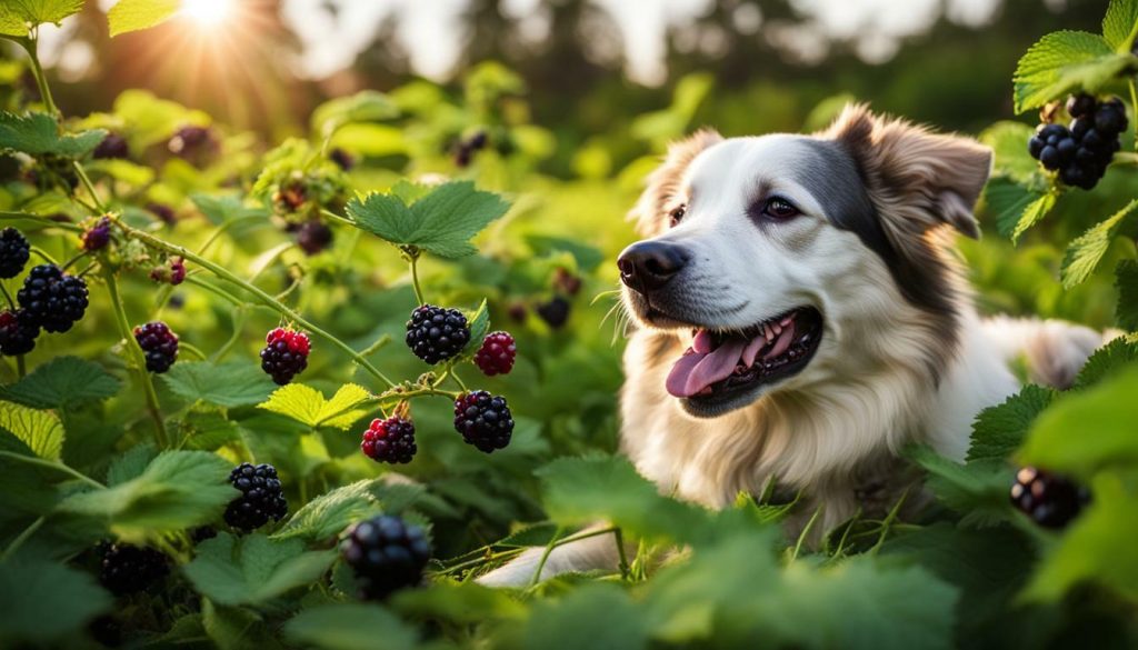 health benefits of blackberries for dogs