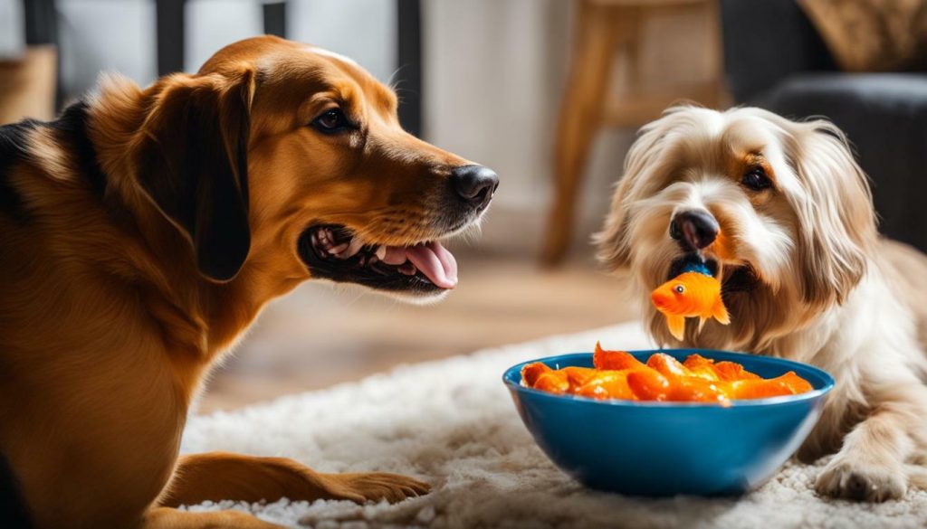 health benefits of feeding goldfish to dogs