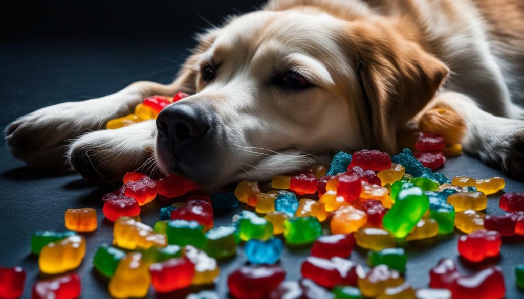 health effects of gummy bears on dogs
