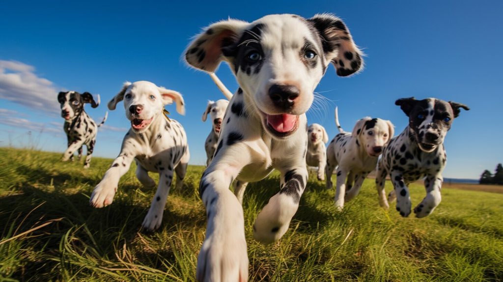 long-haired Dalmatian puppies for sale