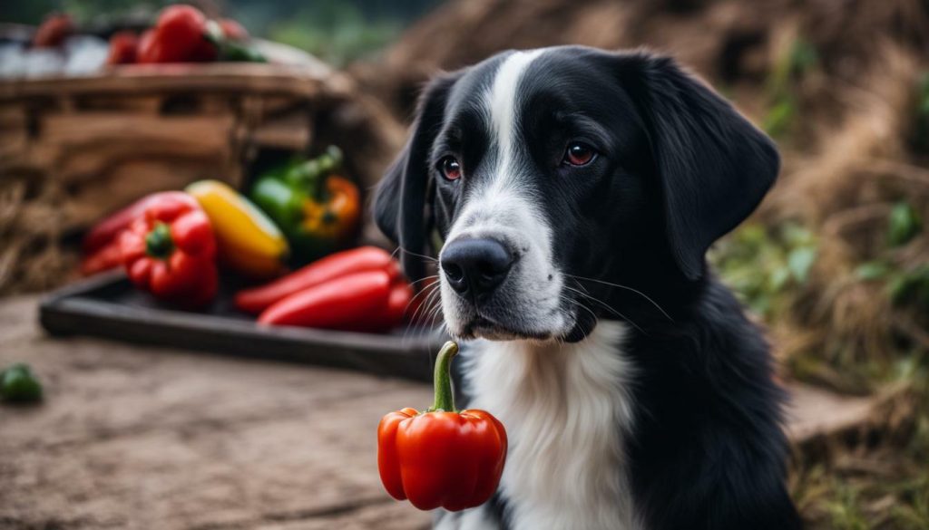 risks of dogs eating bell peppers