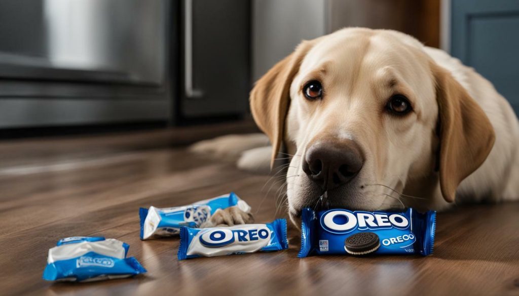 risks of dogs eating oreos