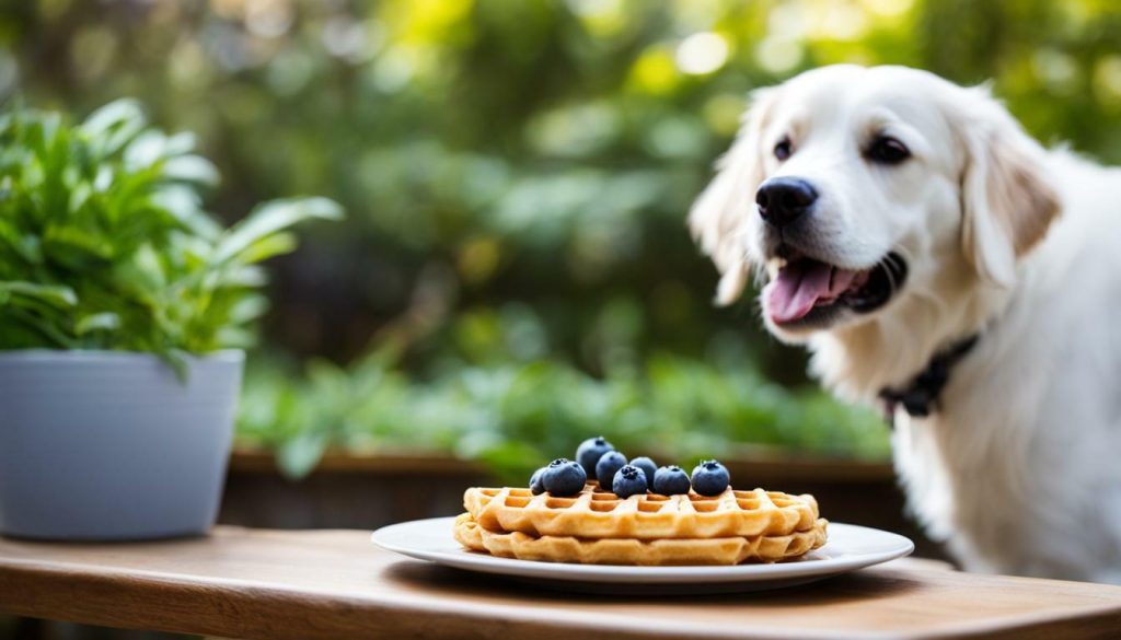 safe waffles for dogs