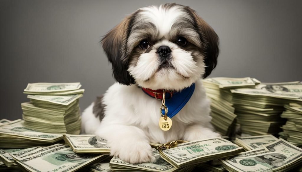 shih tzu adoption cost