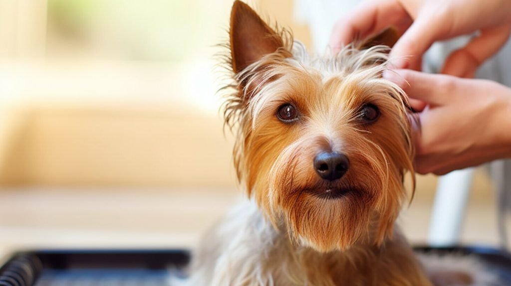 Australian Terrier grooming