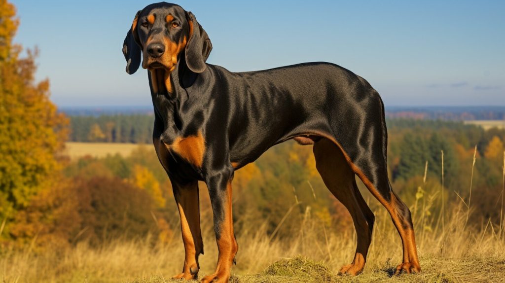 Black and Tan Coonhound image