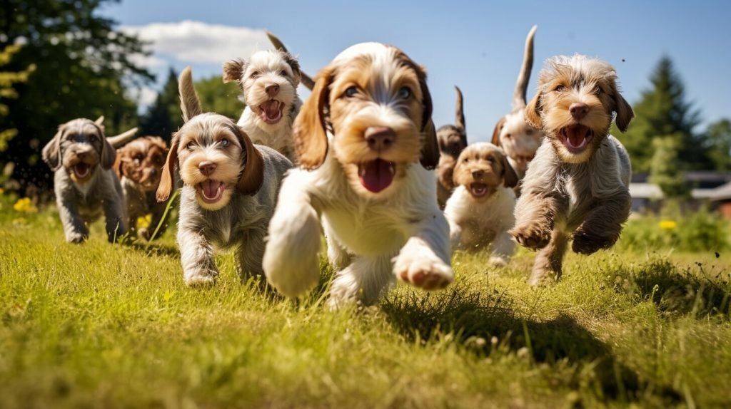 Spinone Italiano puppies