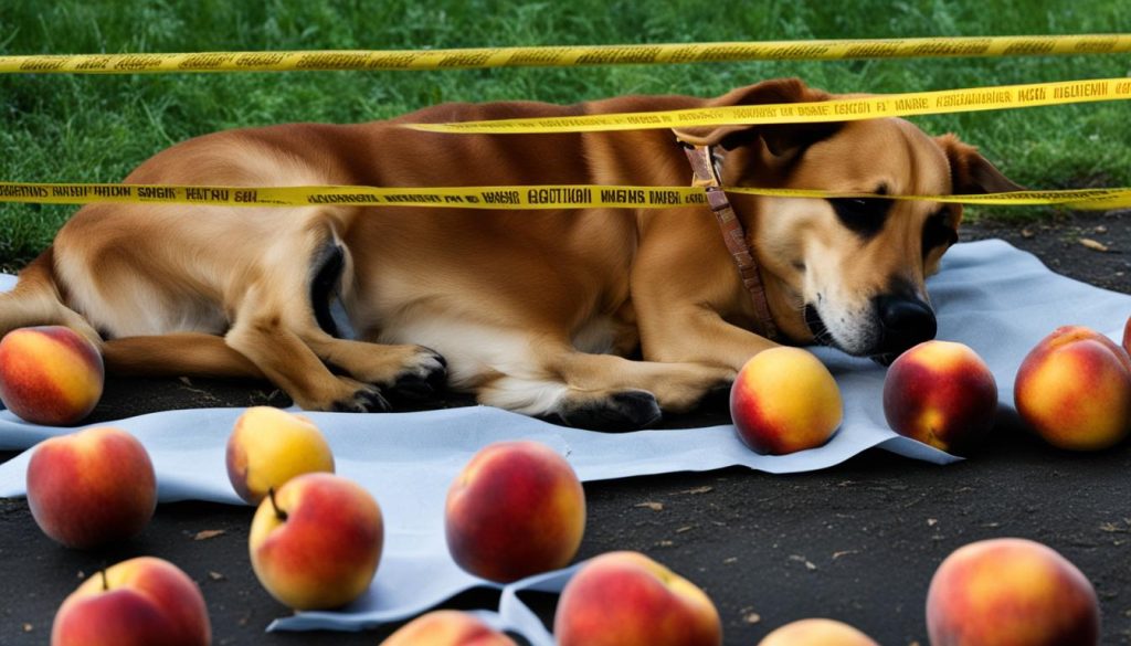 Precautions for dogs eating nectarines