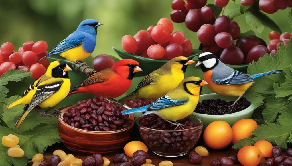 Tips for Feeding Raisins to Birds