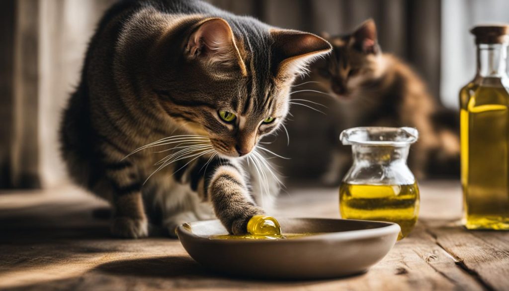 are some cats allergic to olive oil