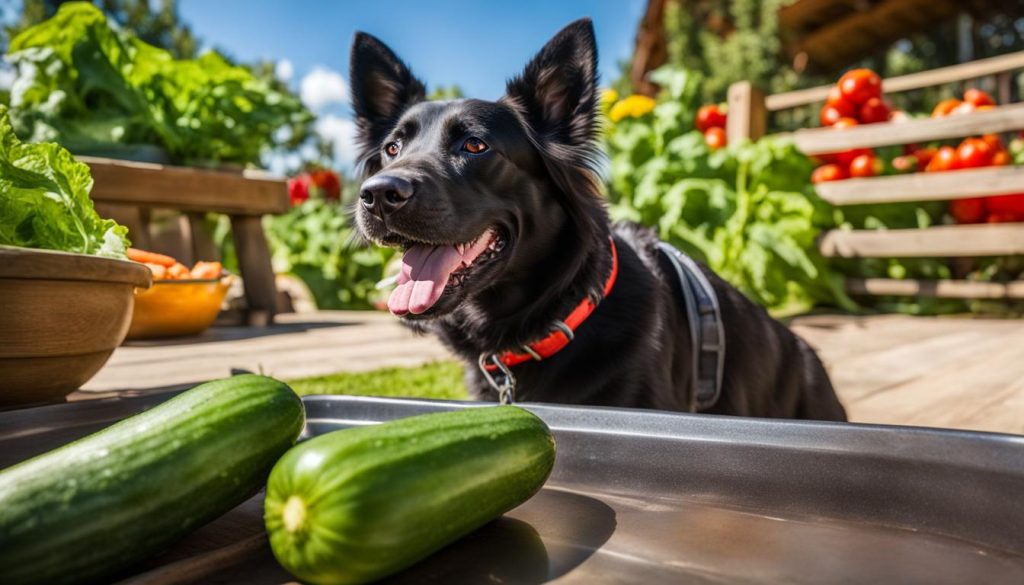 benefits of feeding cucumbers to dogs