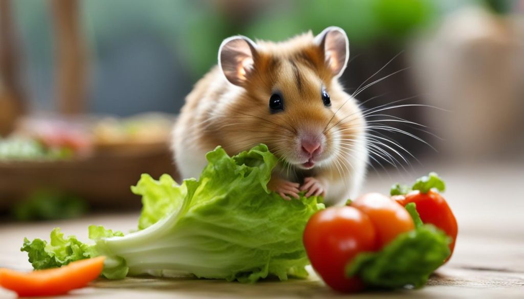 benefits of lettuce for hamsters