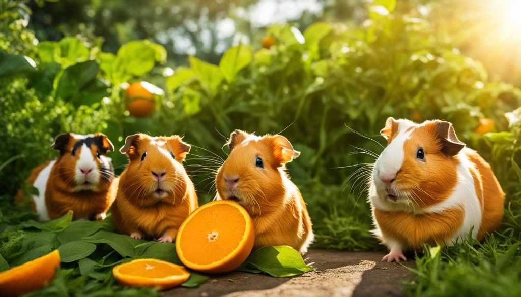 benefits of oranges for guinea pigs