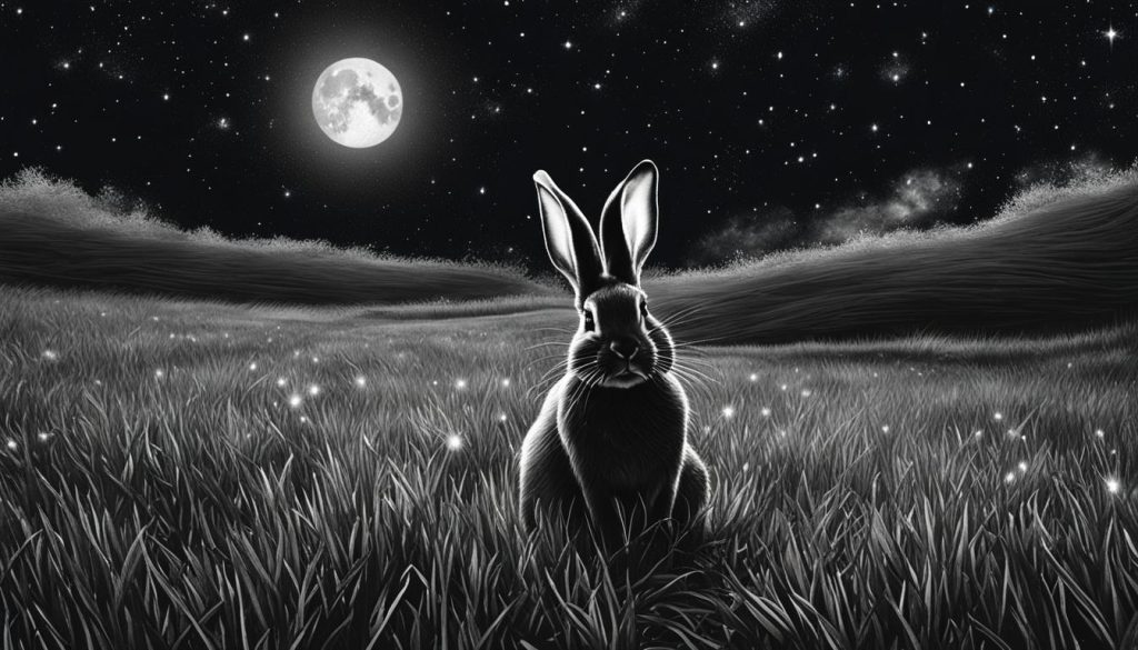 can rabbits see in complete darkness