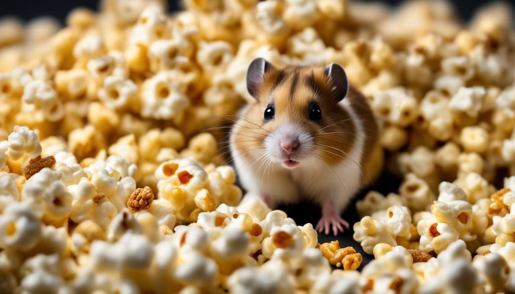 dangers of popcorn kernels for hamsters