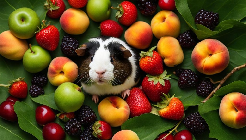 fruits for pet guinea pigs