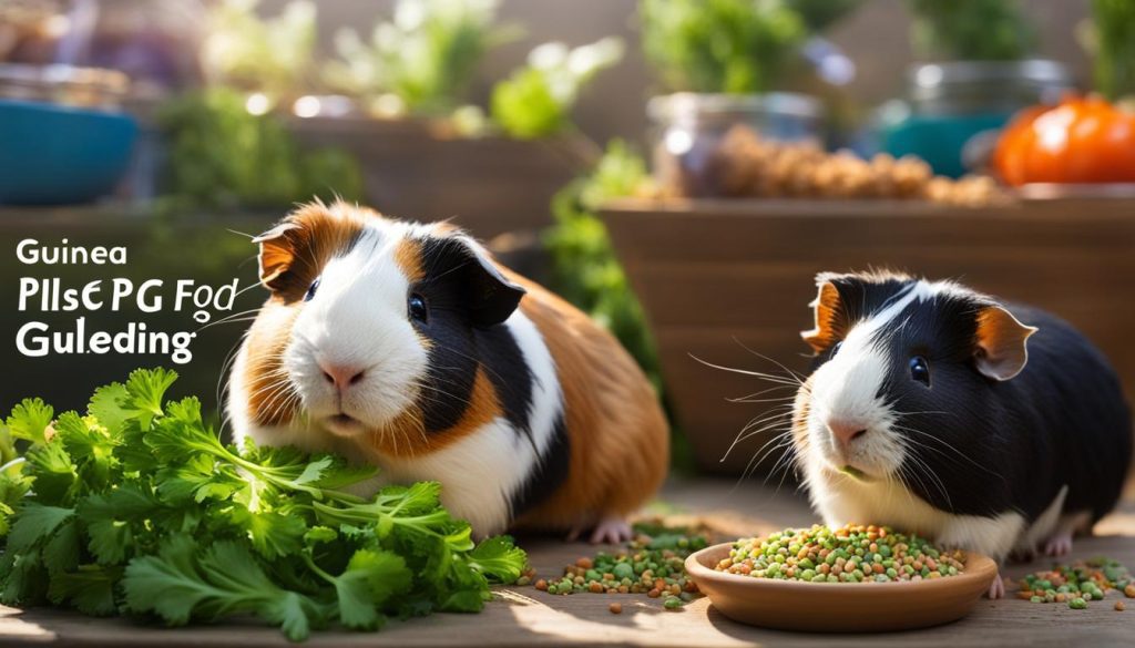 guinea pig food guidelines