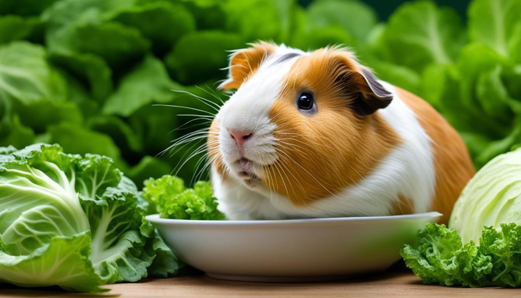 health benefits of cabbage for guinea pigs