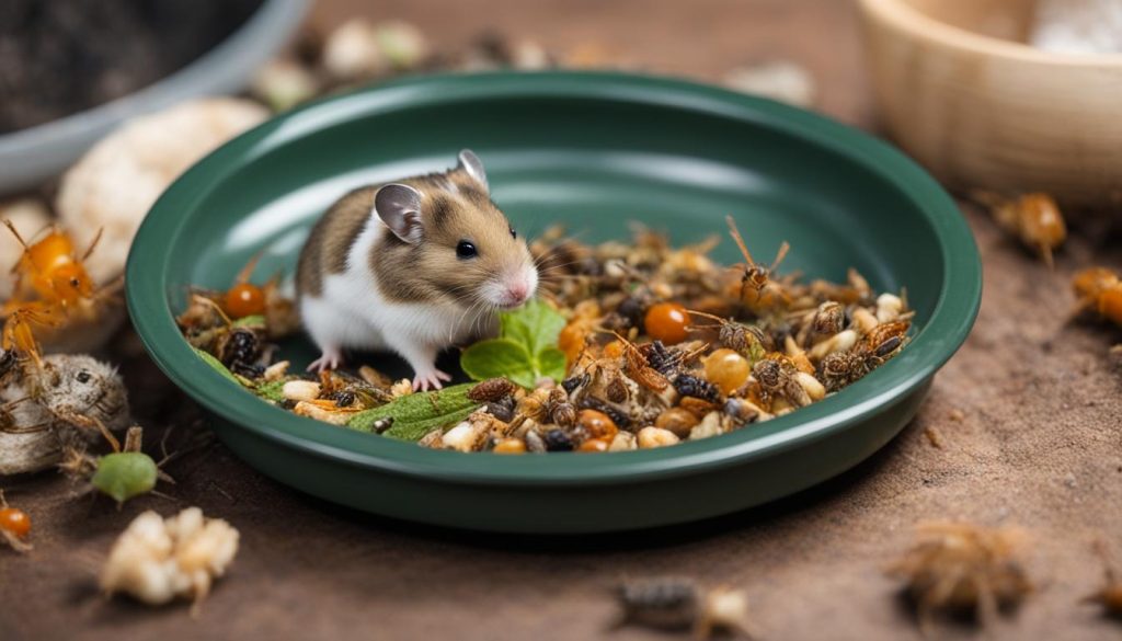 insects as meat for hamsters