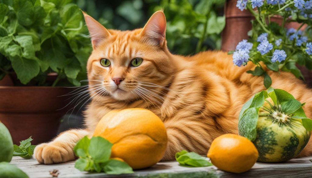 is cantaloupe good for cats