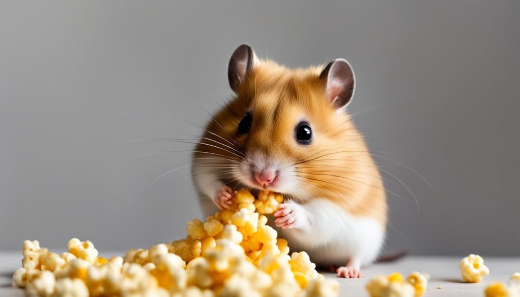 nutrients in popcorn for hamsters
