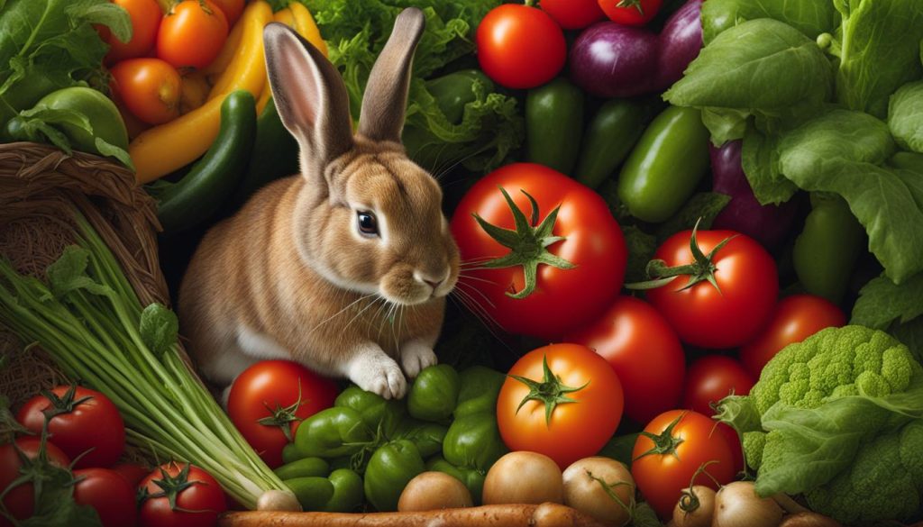 nutritional benefits of tomatoes for rabbits