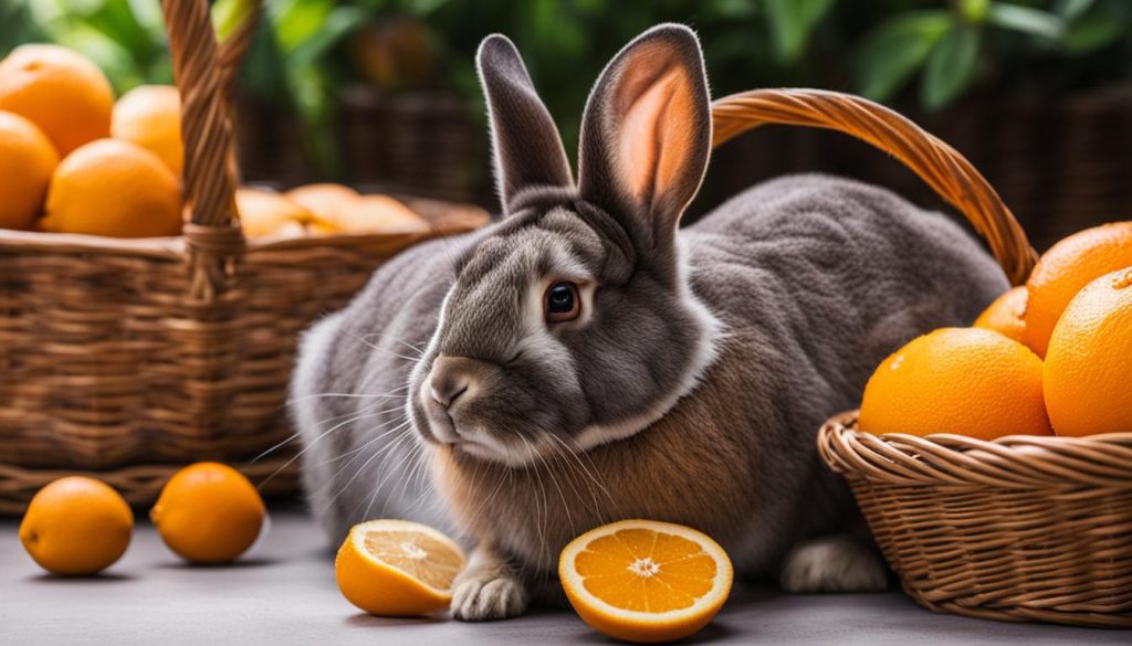 risks of feeding citrus fruits to rabbits