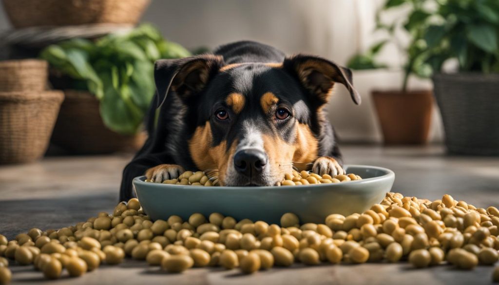 risks of feeding dogs soybeans