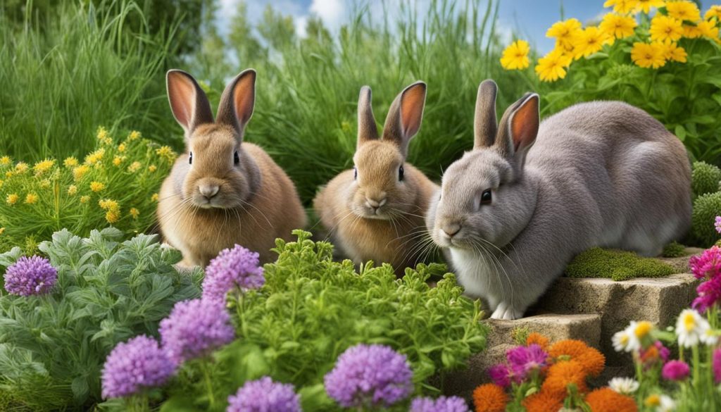 safe herbs for rabbits