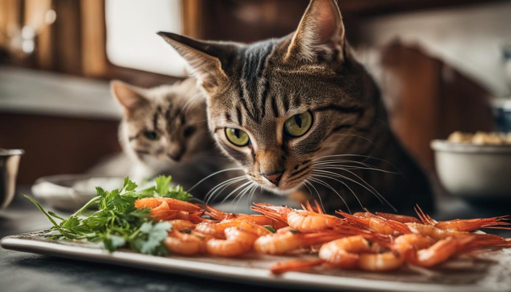 shrimp safety for cats