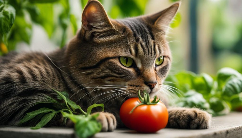 tomato toxicity in cats