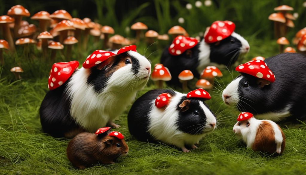 toxic mushrooms for guinea pigs