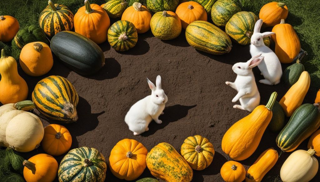 types of squash for rabbits