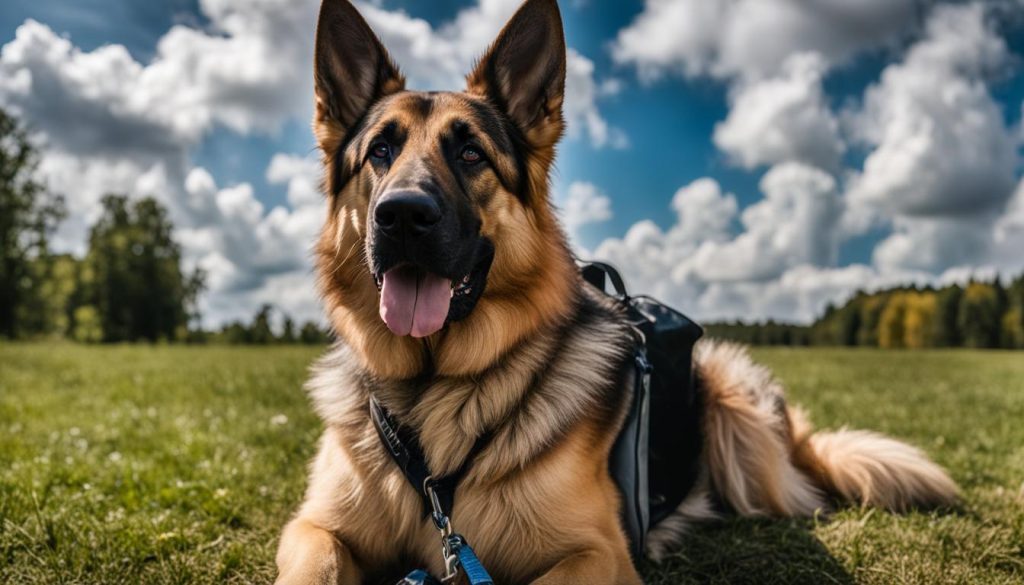 Recall and Impulse Control Training for Old German Shepherd Dogs